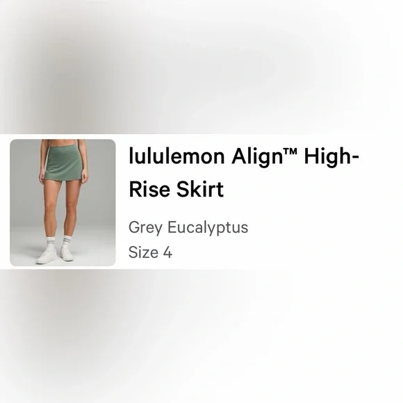 Lululemon align shirt - Picture 4 of 4